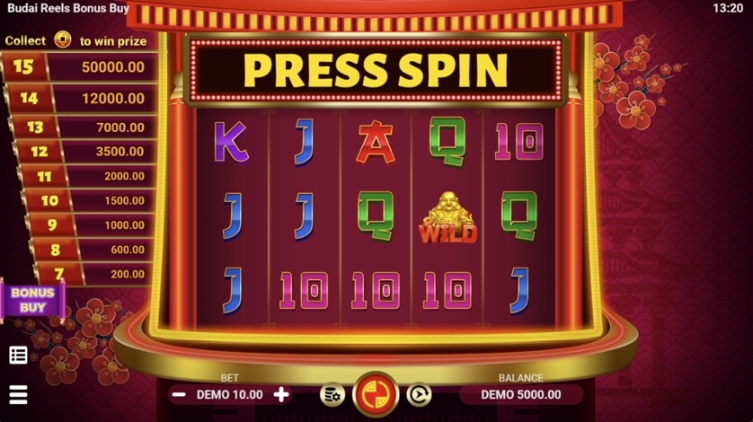 Slot Budai Reels Bonus Buy, como jogar, dicas de jogo